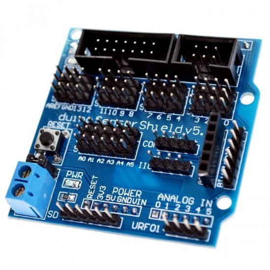 Arduino Sensör Shield V5.0 (Arduino Uno, Mega, Nano vb. için)