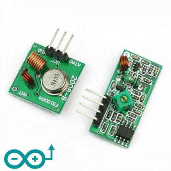 433 Mhz RF Kablosuz Alıcı Verici - Transmitter Receiver Arduino - PIC