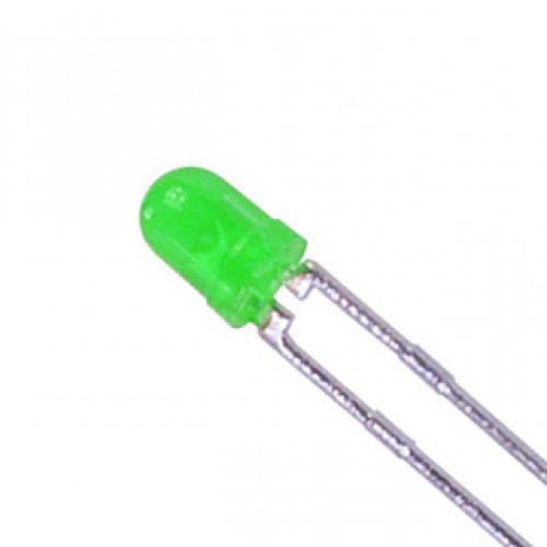 3 mm LED Yeşil