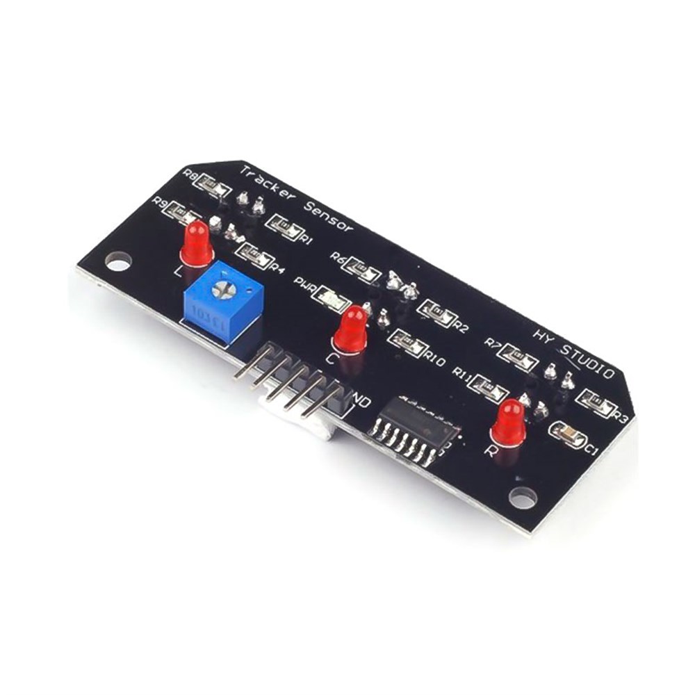 Arduino 3 Kanal Çizgi Takip Sensörü Modülü TCRT5000