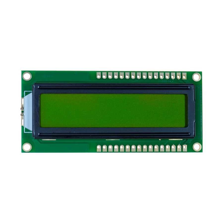 Arduino 16x2 LCD Ekran - 1602 Sarı-Yeşil Display