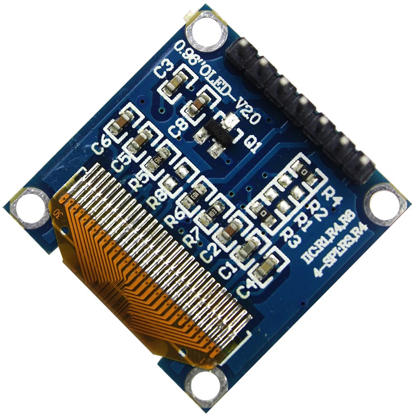 0.96 OLED SPI Modülü 