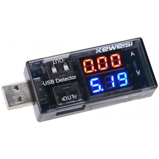 USB Voltmetre + Ampermetre